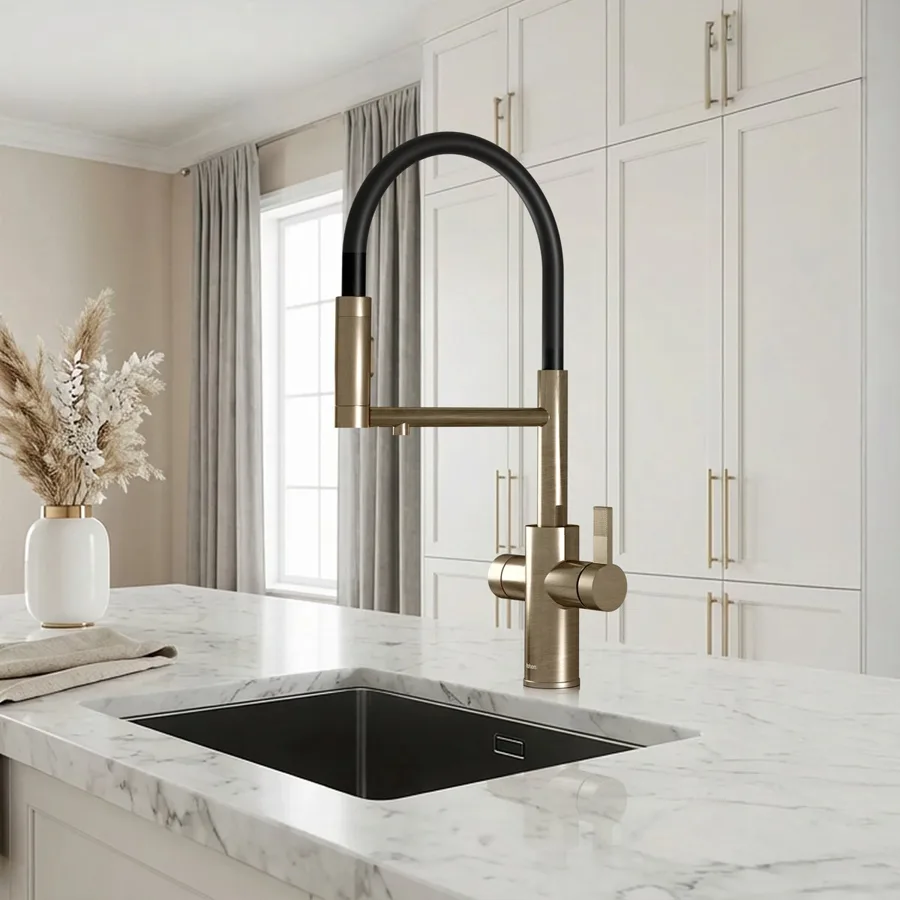 Fohen Flux Touch 4-in-1 in Patinated Brass
