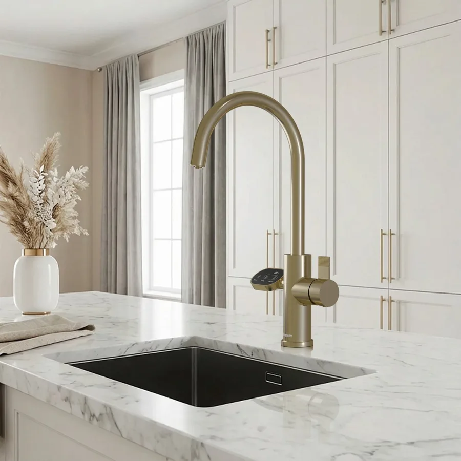 Hanström Nexa Digital 4-in-1 in Brushed Brass