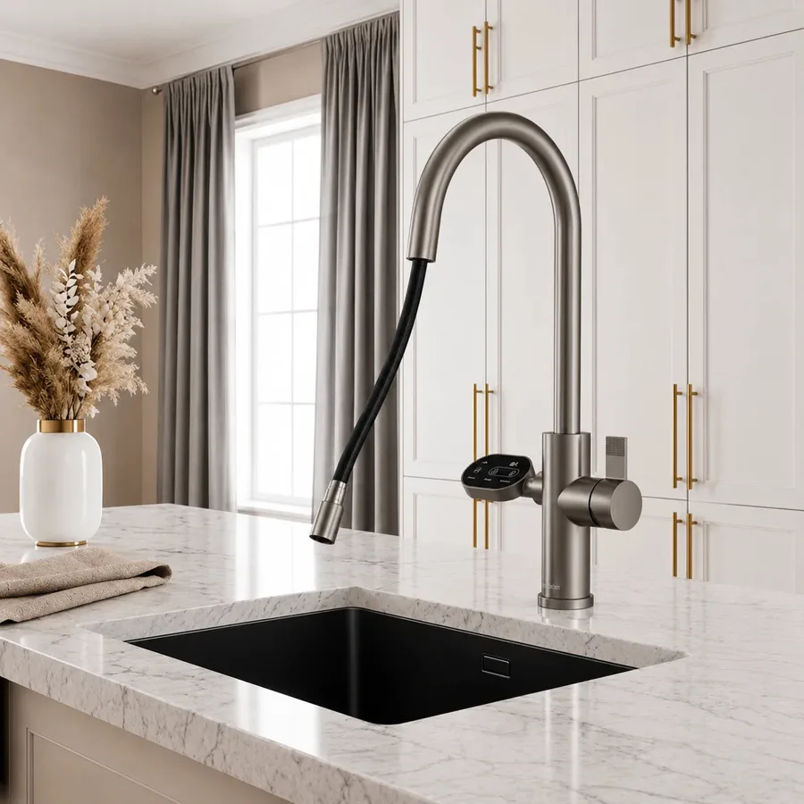 Hanström Nexa Digital Pullout 4-in-1 in Brushed Nickel