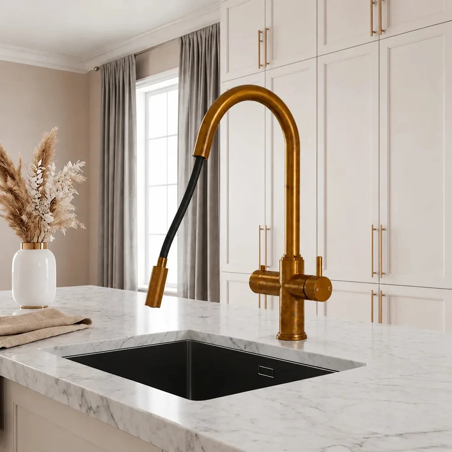 Fohen Kyros Pull Out 4-in-1 in Aged Brass