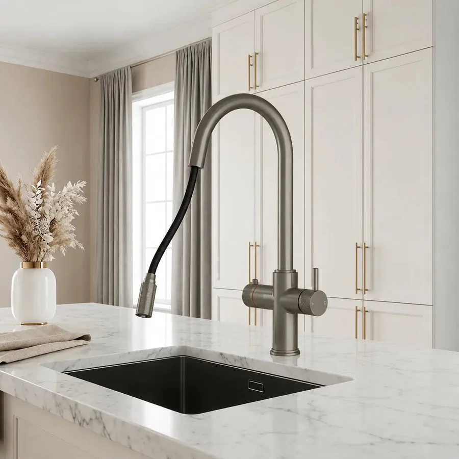 Fohen Kyros Pull Out 4-in-1 in Brushed Nickel