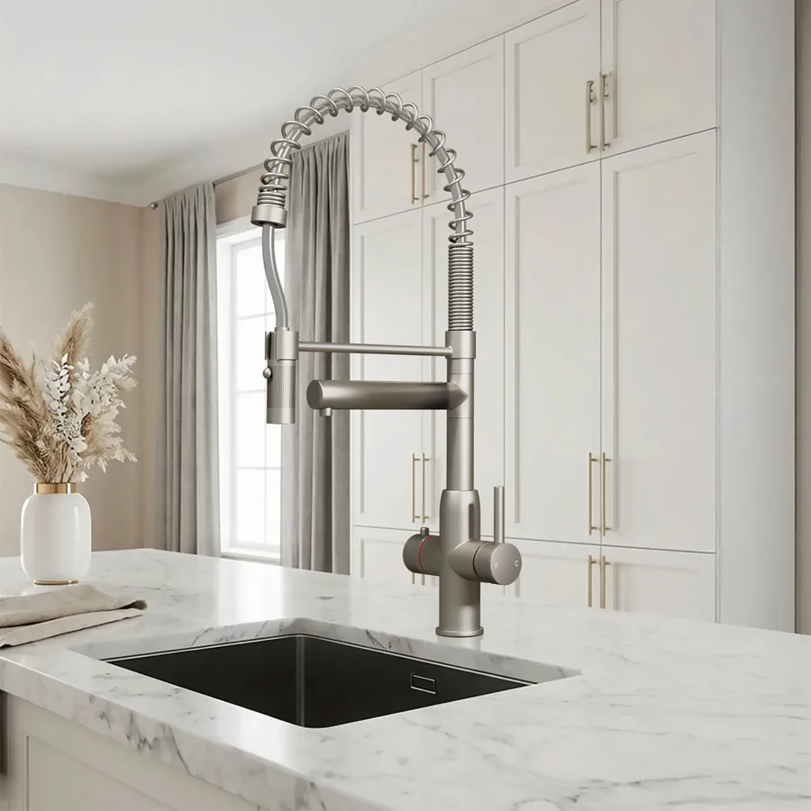 Fohen Spring Pro 3-in-1 in Brushed Nickel
