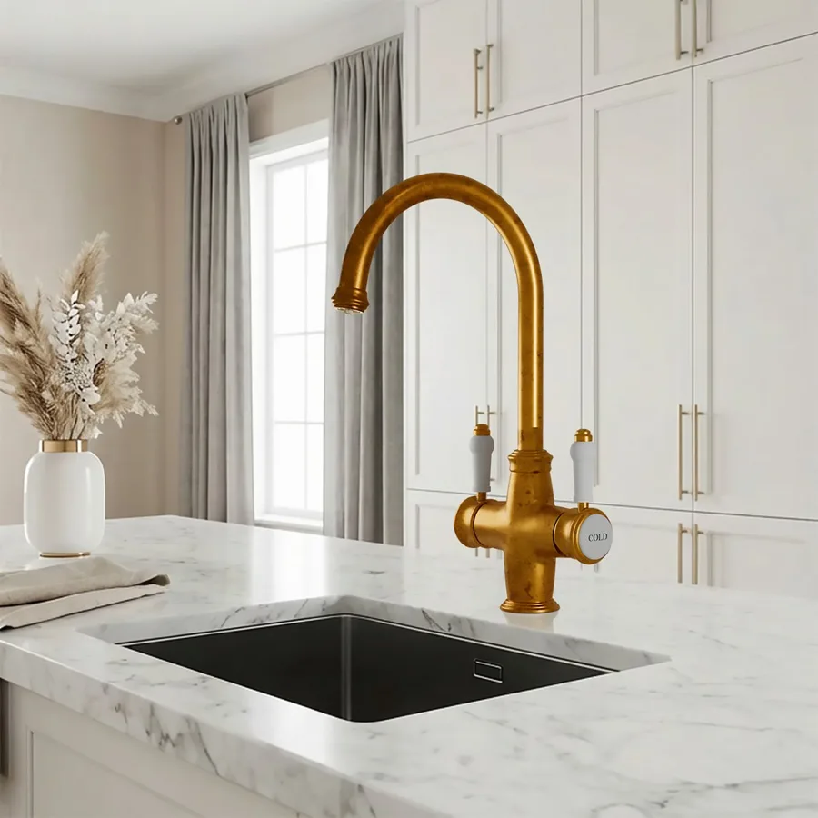 Fohen Sterling 3-in-1 in Aged Brass