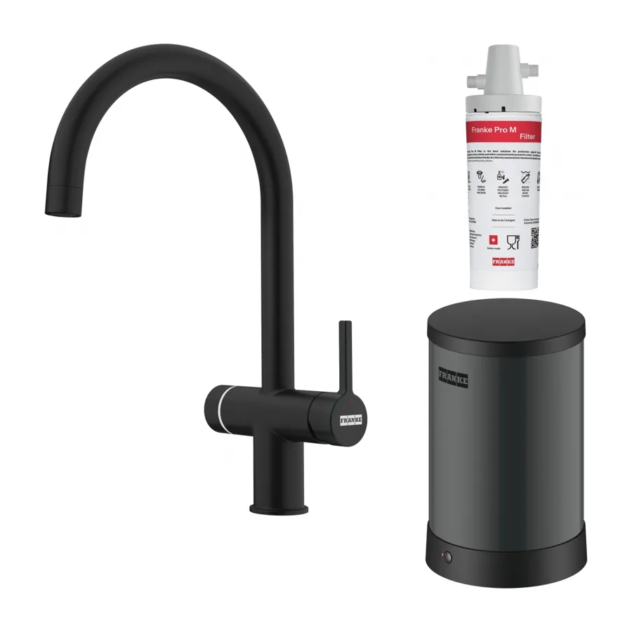 Franke Maris Water Hub 3-in-1 Electronic in Matt Black