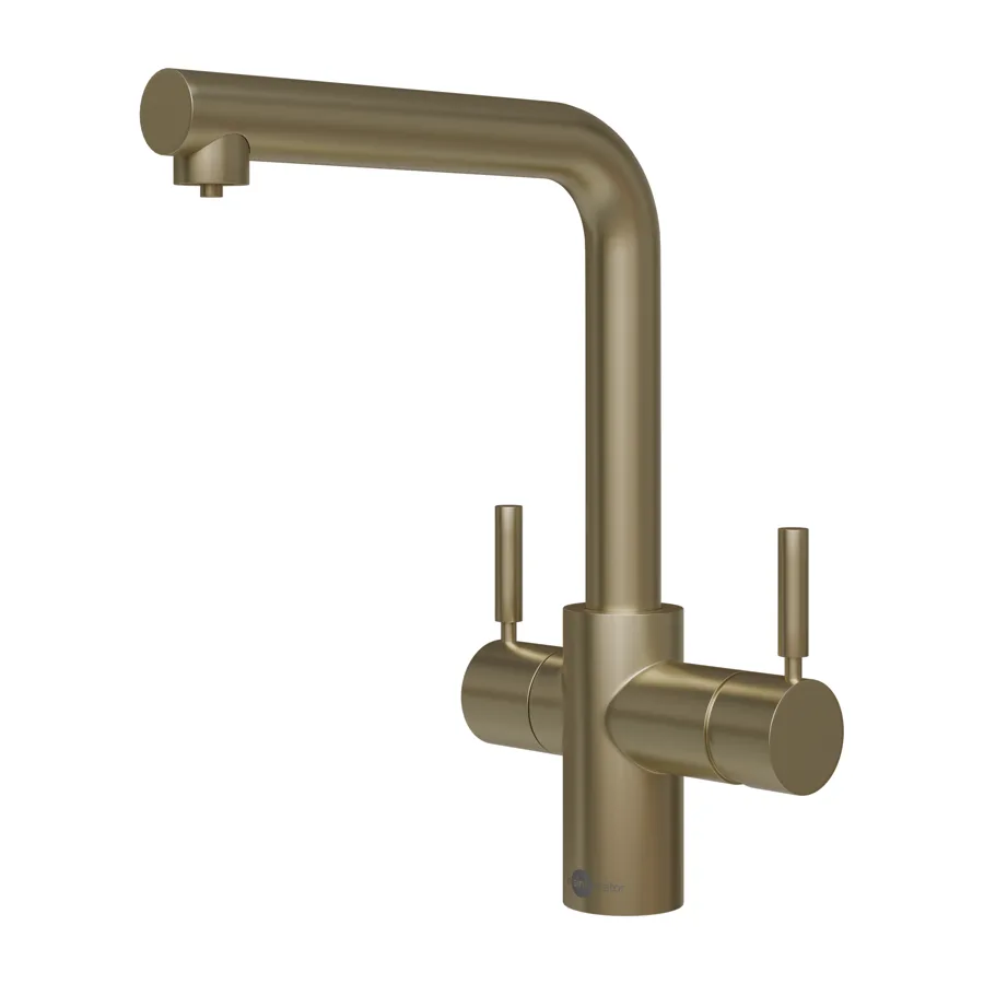 InSinkErator 3N1 L Shape in Brushed Gold