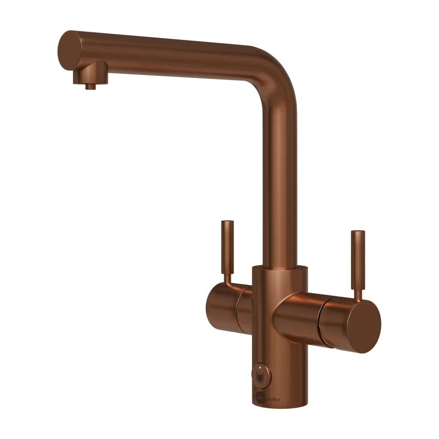 InSinkErator 4N1 Touch L Shape in Brushed Copper