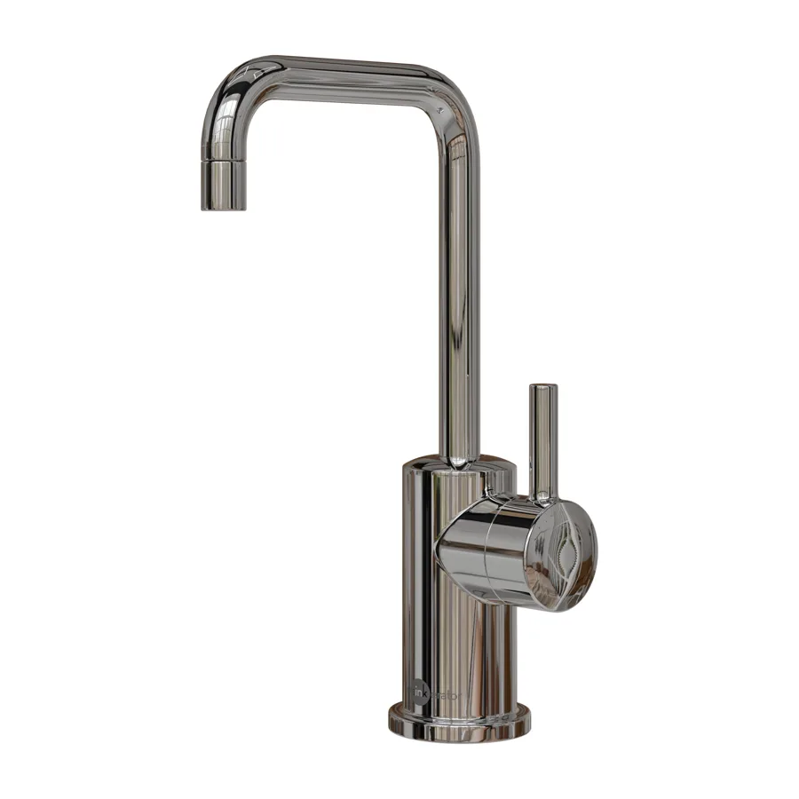InSinkErator Moderno U-shape Steaming Hot Side Tap in Chrome
