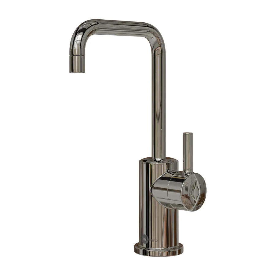 InSinkErator Moderno U-shape Steaming Hot Side Tap in Polished Nickel