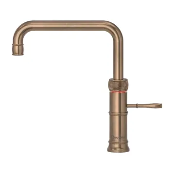 Quooker Classic Fusion Square in Patinated brass