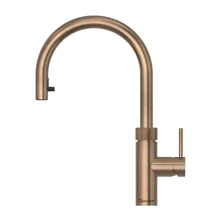 Quooker Flex Round in Patinated brass
