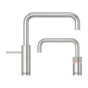 Quooker Nordic Square Twintaps in Stainless steel