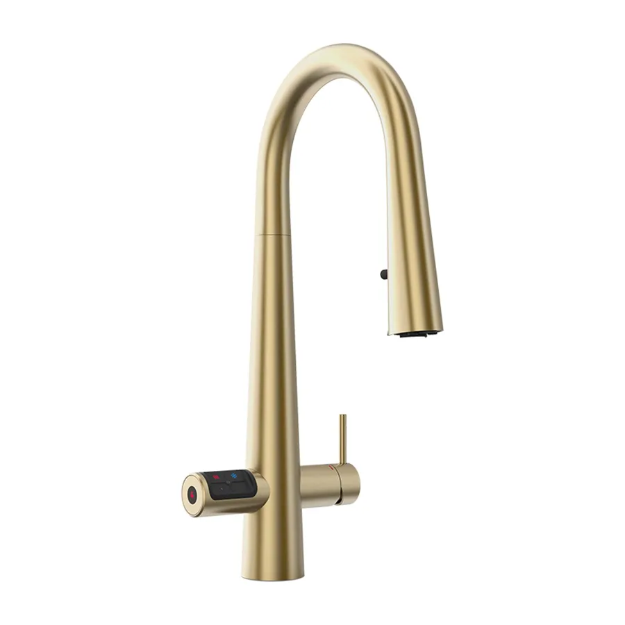 Zip HydroTap G5 Celsius Plus All-in-One Pull-Out in Brushed Brass