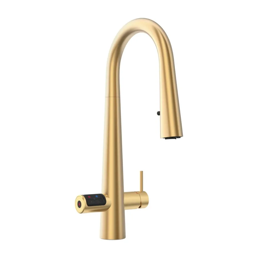 Zip HydroTap G5 Celsius Plus All-in-One Pull-Out in Brushed Gold