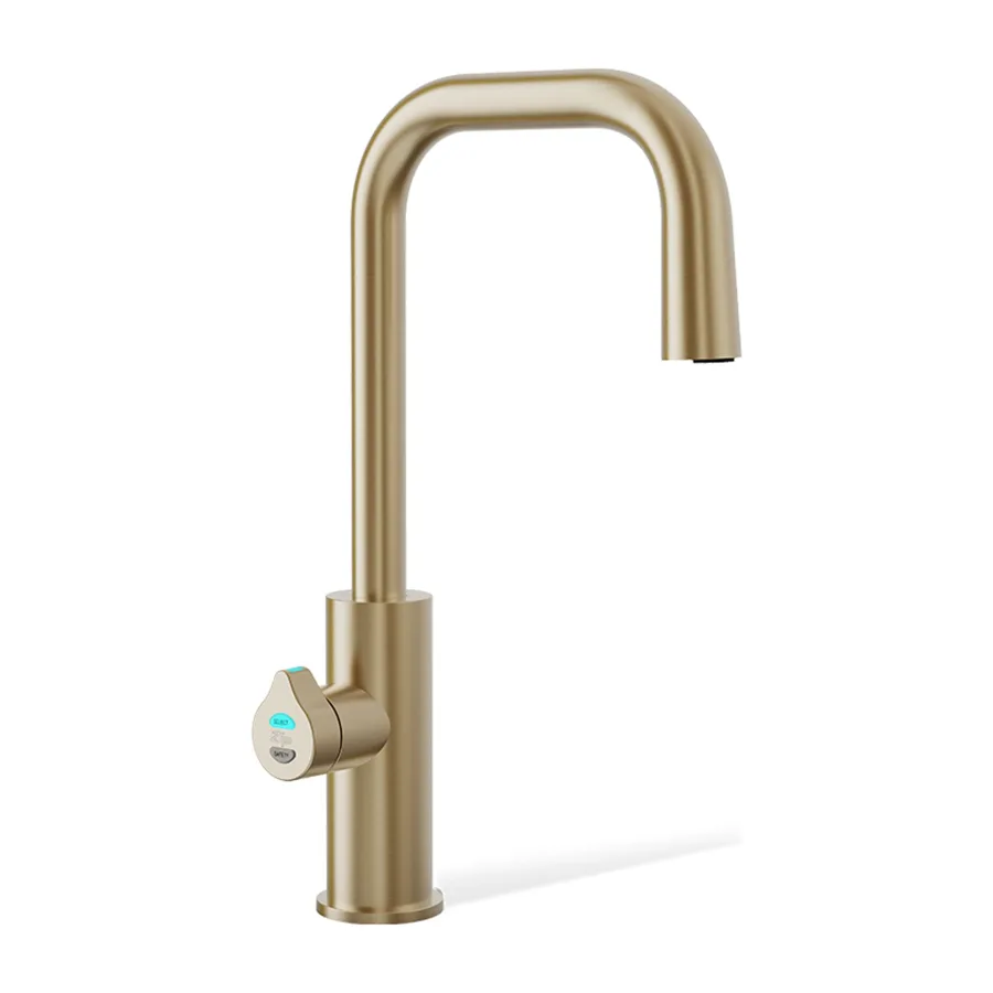 Zip HydroTap G5 Cube Plus in Brushed Brass